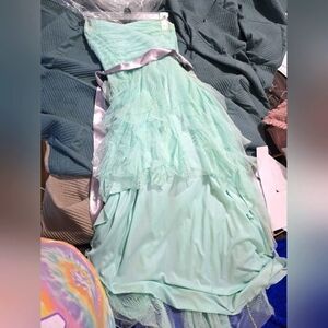 Mint Green Prom Dress
